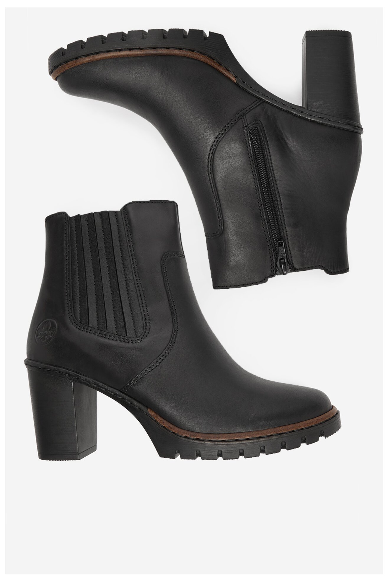 Bokacsizma Rieker CEO-Y2577-00 FEKETE