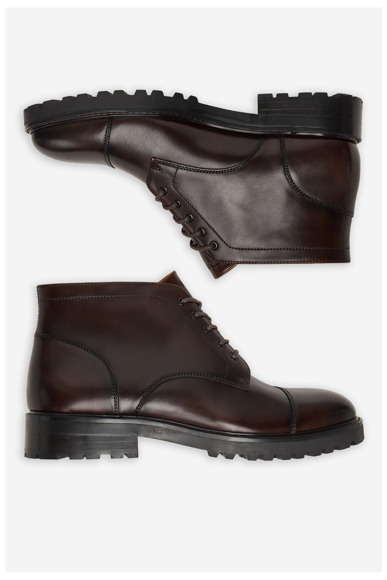 Черевики Gino Rossi EO-UBERTO-03 125AM ТЕМНО-КОРИЧНЕВИЙ