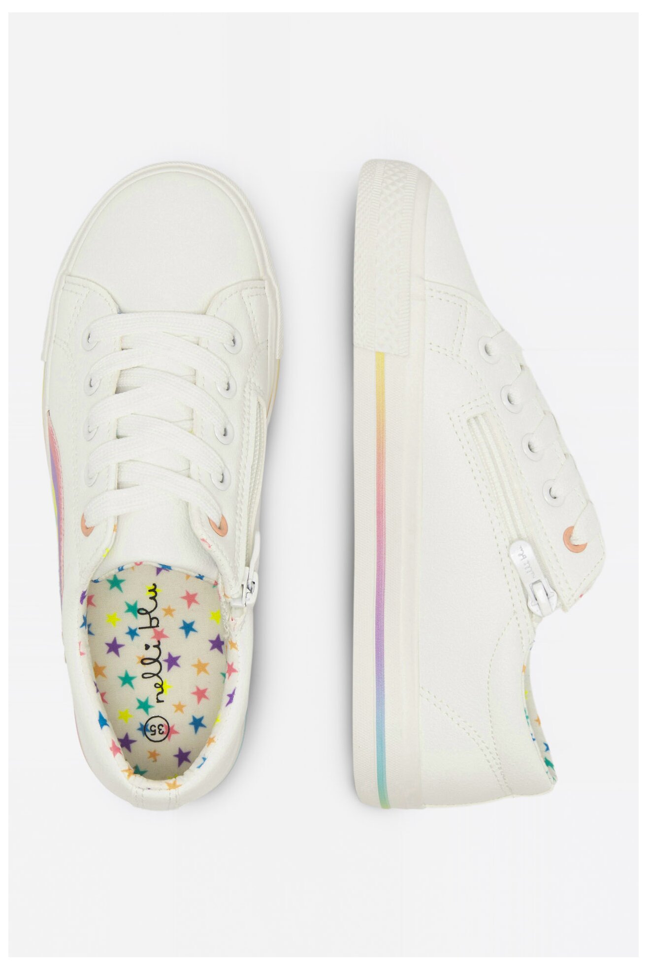 Trampki Nelli Blu CSS20379-26 Biały