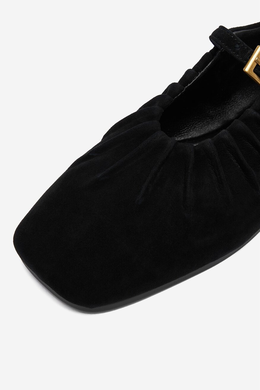 
                Gino Rossi - Baleriny zamszowe - 5906751324363