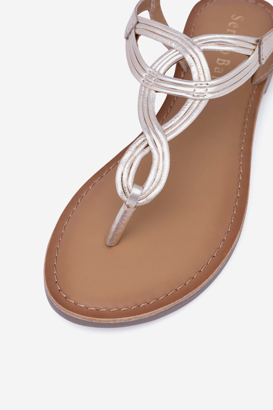 
                Сандалі Sergio Bardi ЗОЛОТИЙ - 5905588407843