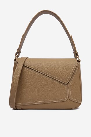 Сумка З Ремінцем Gino Rossi C-KY117 СВІТЛО-БЕЖЕВИЙ