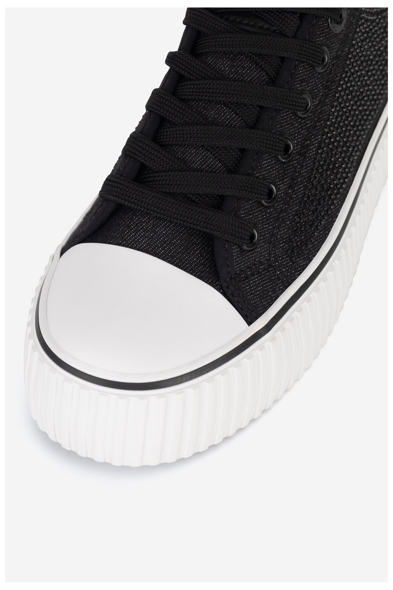 Plátěná obuv Beverly Hills Polo Club BHPC058W ČERNÁ