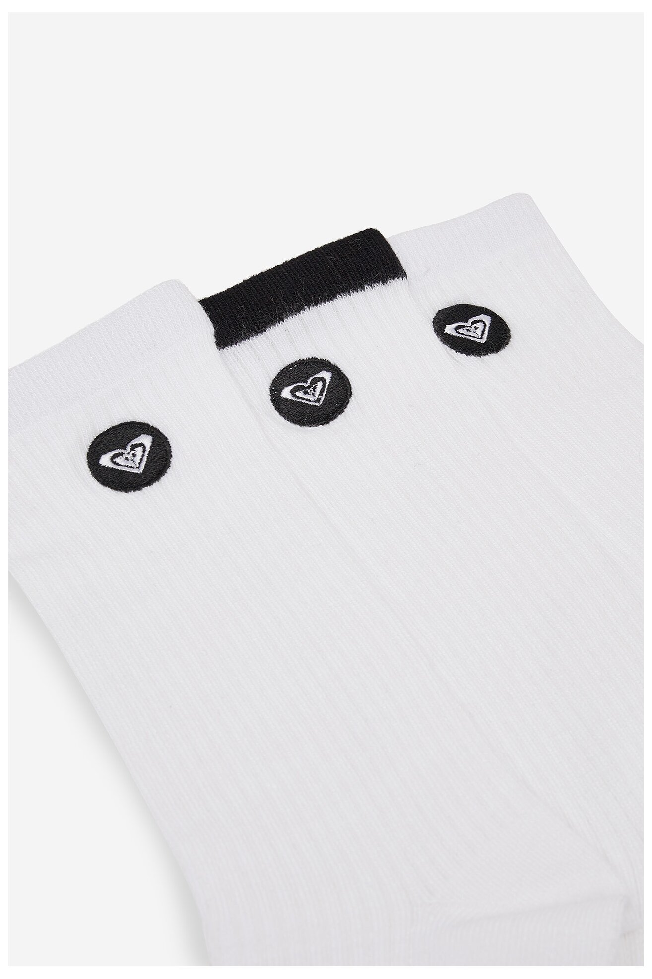 Skarpetki ROXY AS_ROXY_02W_SS25 (3-PACK) Biały