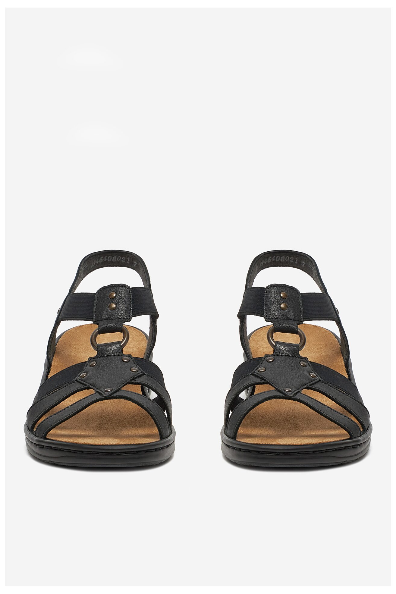 Sandały Rieker 64574-00 Czarny