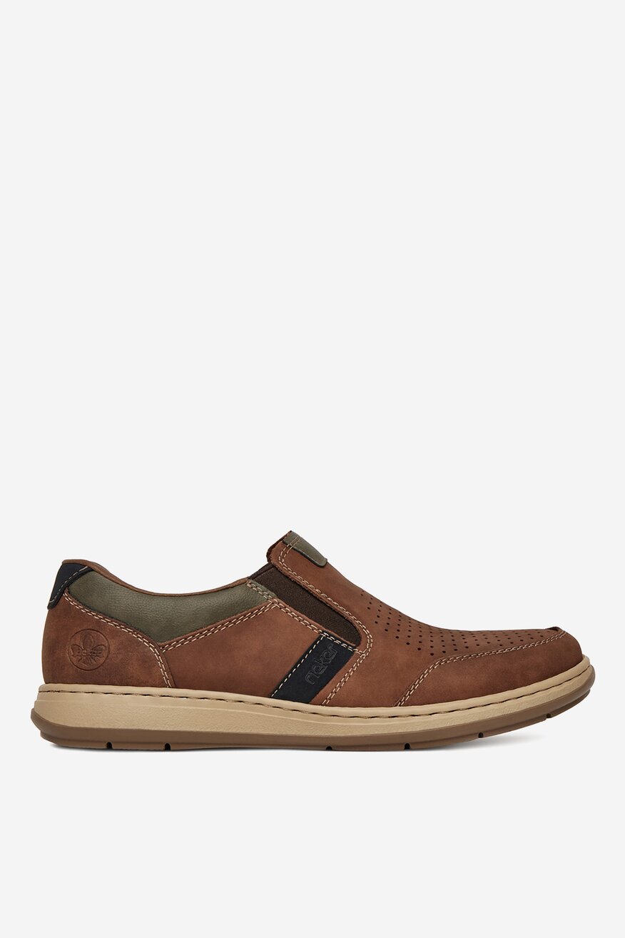 Polobotka Rieker HNĚDÁ - 2230078385183