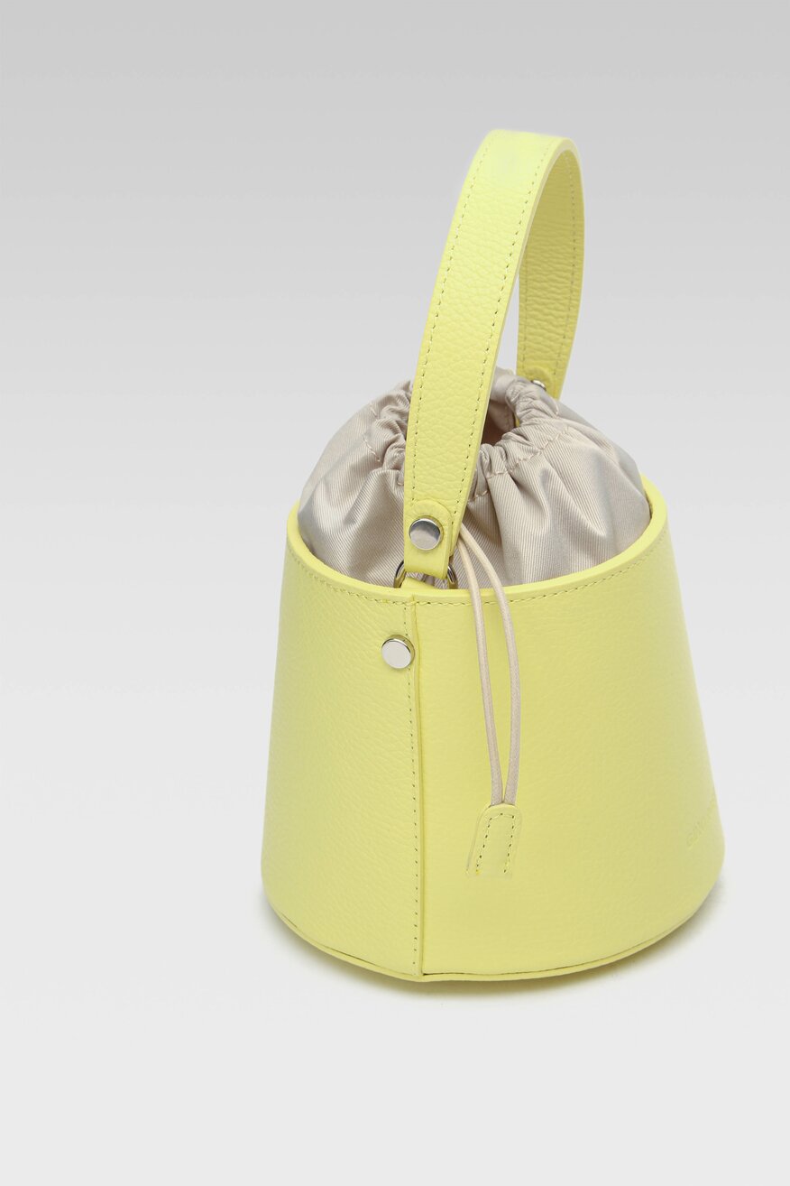 
                Gino Rossi - Torebka mała skórzana koszyk - 5904248540531