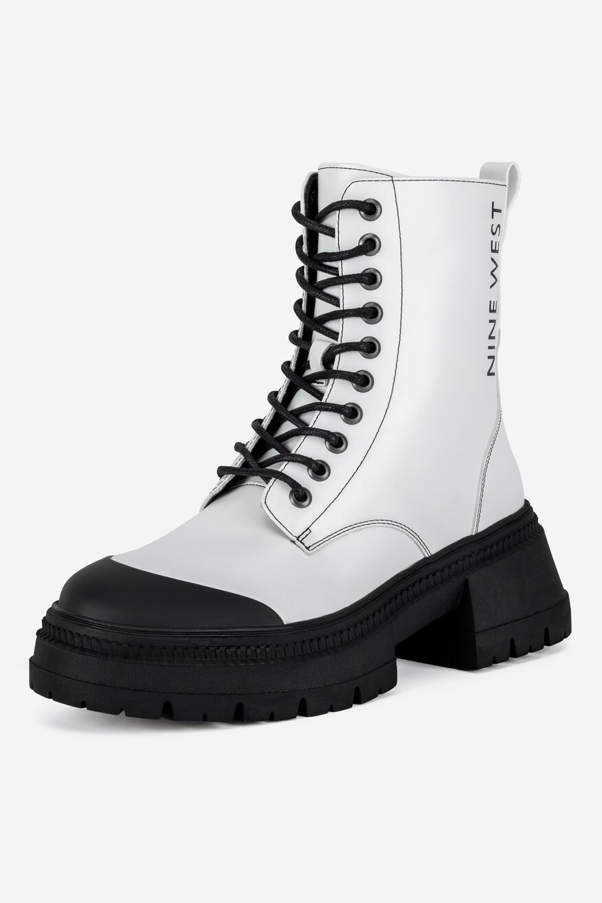 NINE WEST - Trzewiki na grubej podeszwie - 5905588943709