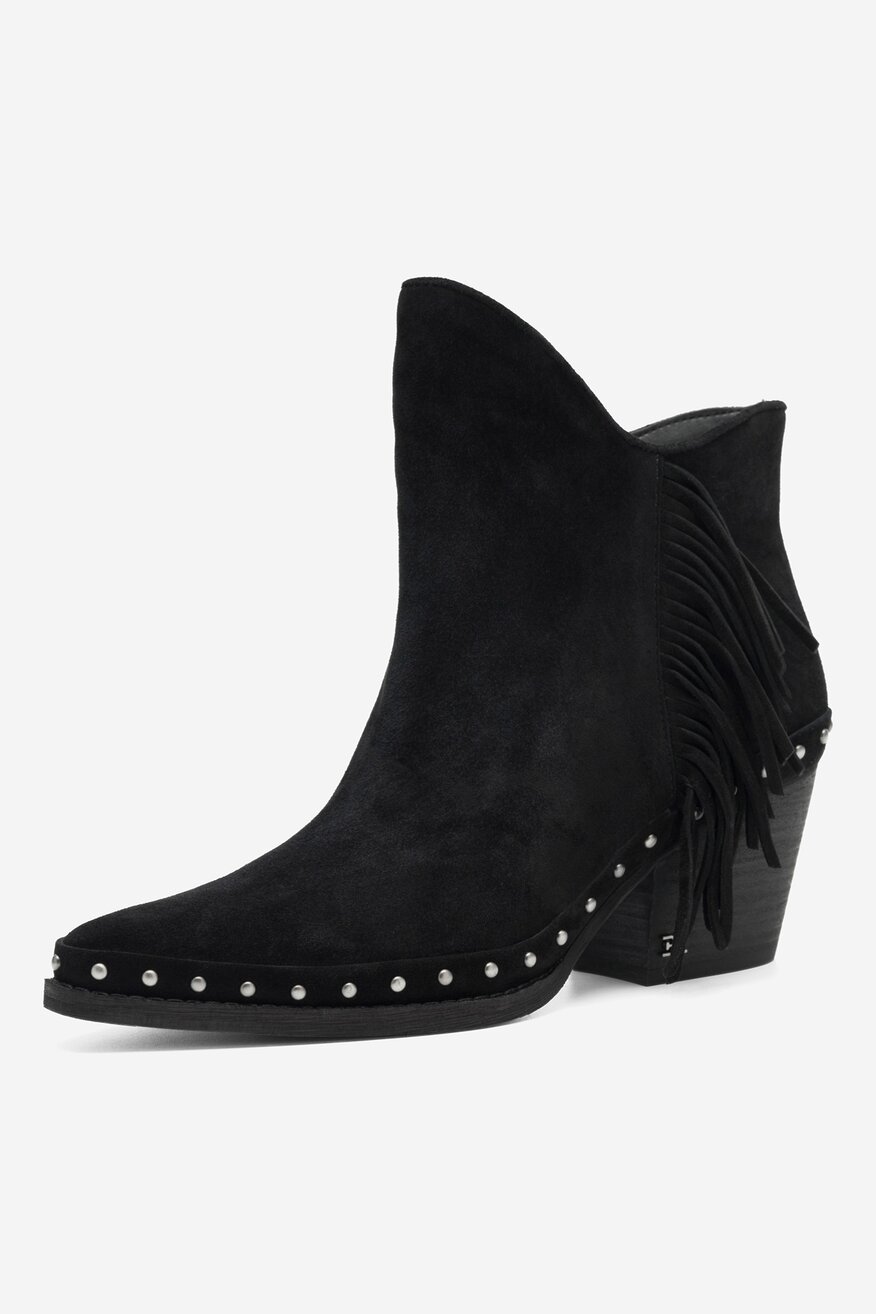 Kotníková obuv SAM EDELMAN ČERNÁ - 2230042242955
