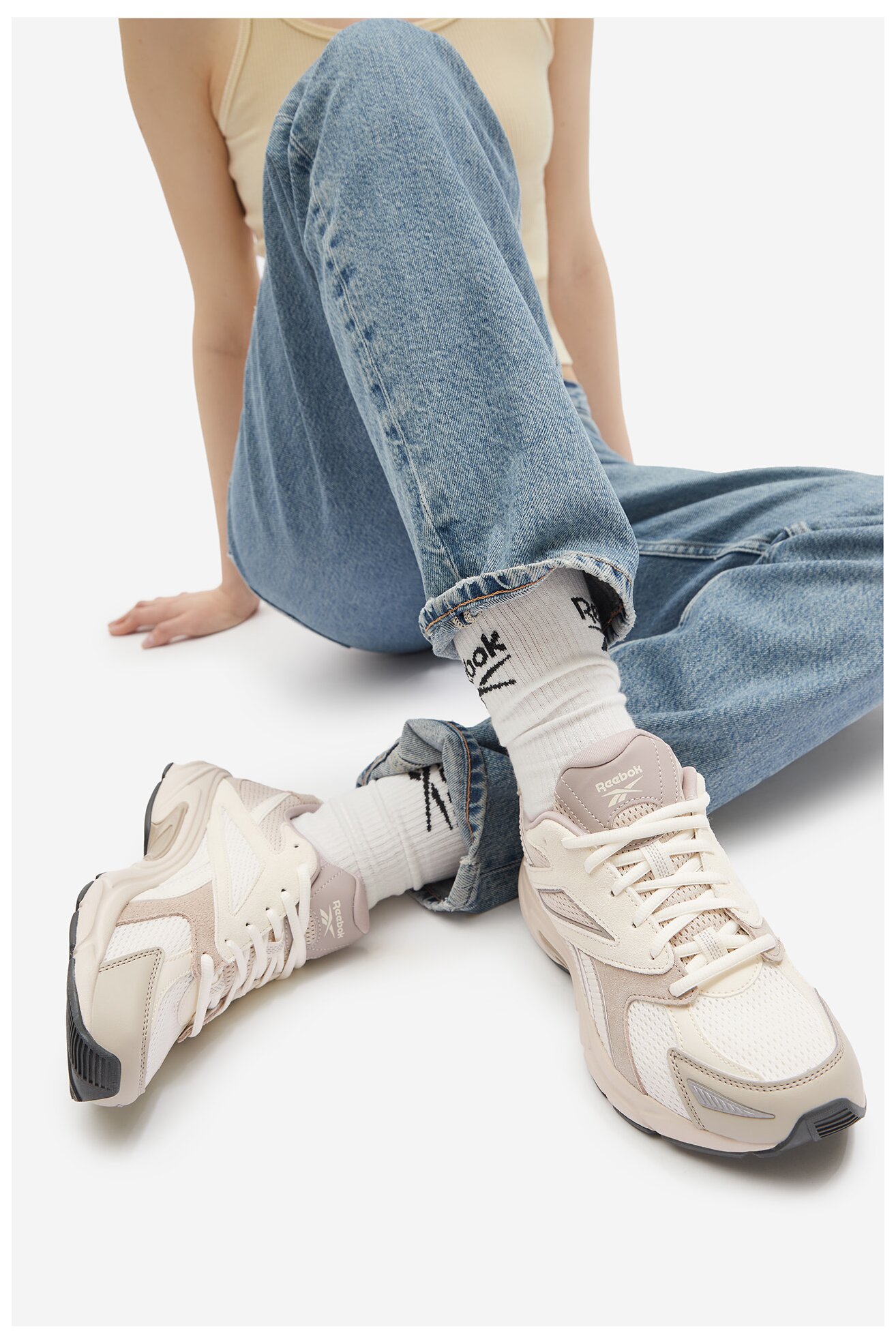 Încălțăminte sport Reebok ROAD PRIME 100211341 ALB