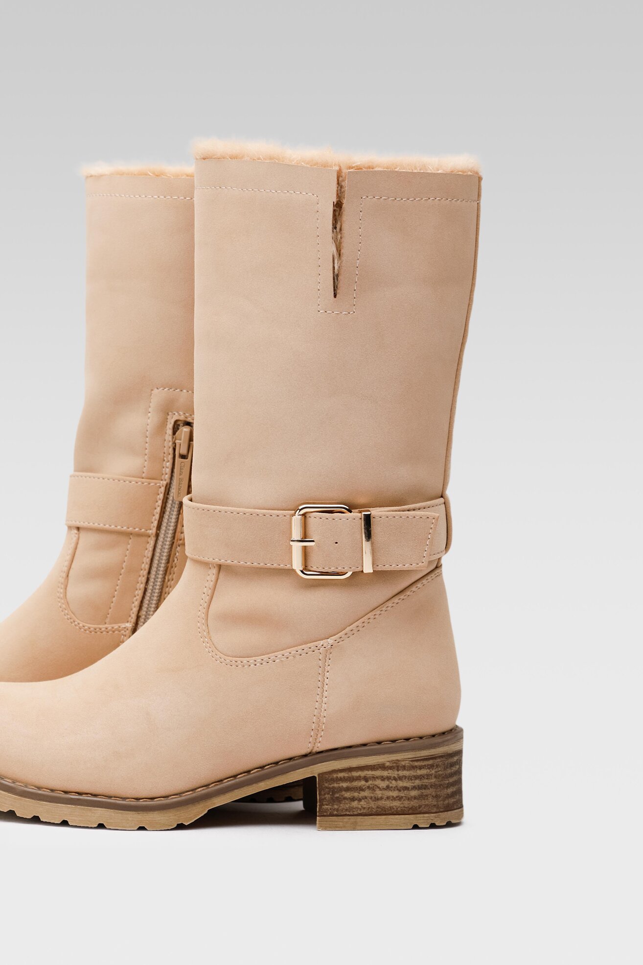 Botki Clara Barson WS819-02 Beżowy