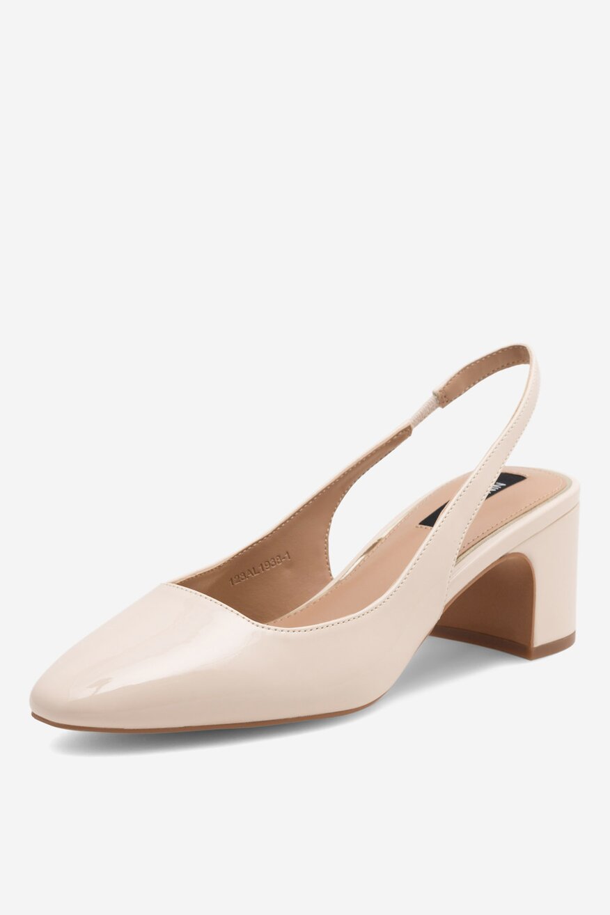 NINE WEST - Czółenka na słupku - 5905588563778