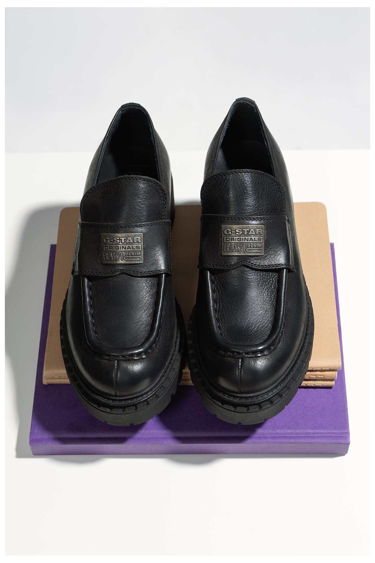 Mocasini G-STAR RAW EO-DOLUNAY-25FW05 NEGRU