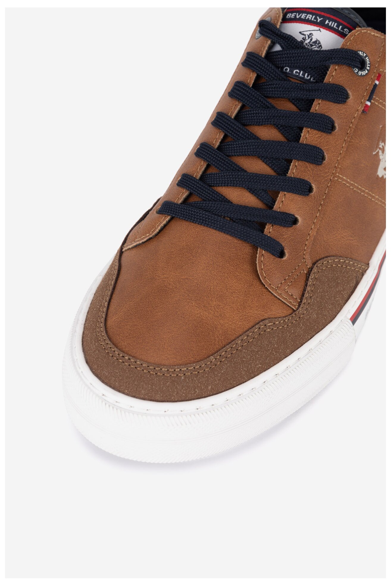 Vászoncipő Beverly Hills Polo Club V5-6248 BARNA