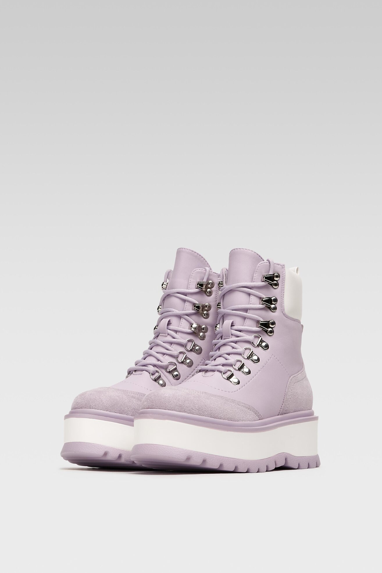 Trzewiki DeeZee H021201-01 Fioletowy