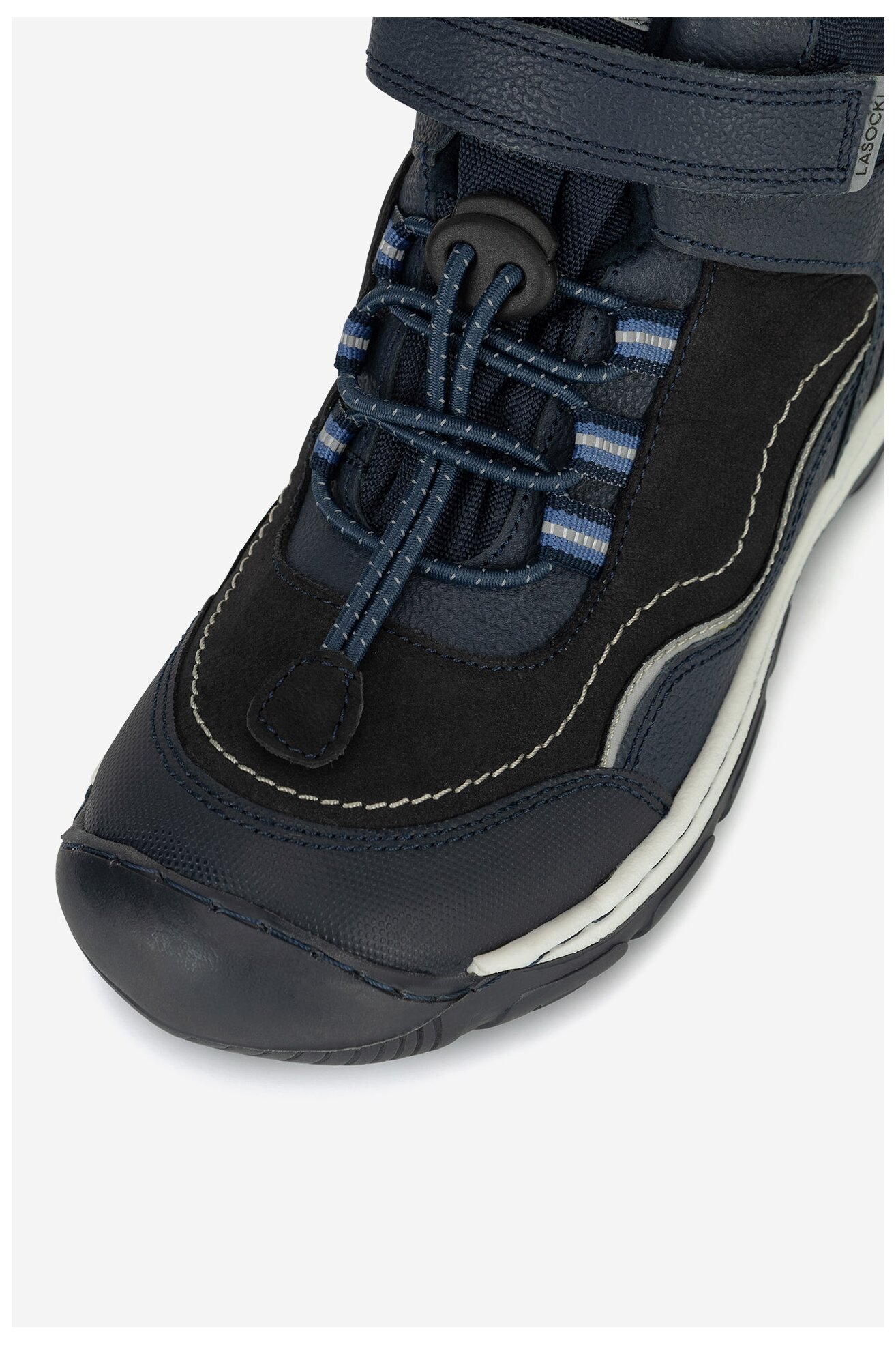 Šněrovací vyšší obuv Lasocki Young TEEN CI12-TEEN-07 TMAVĚ MODRÁ