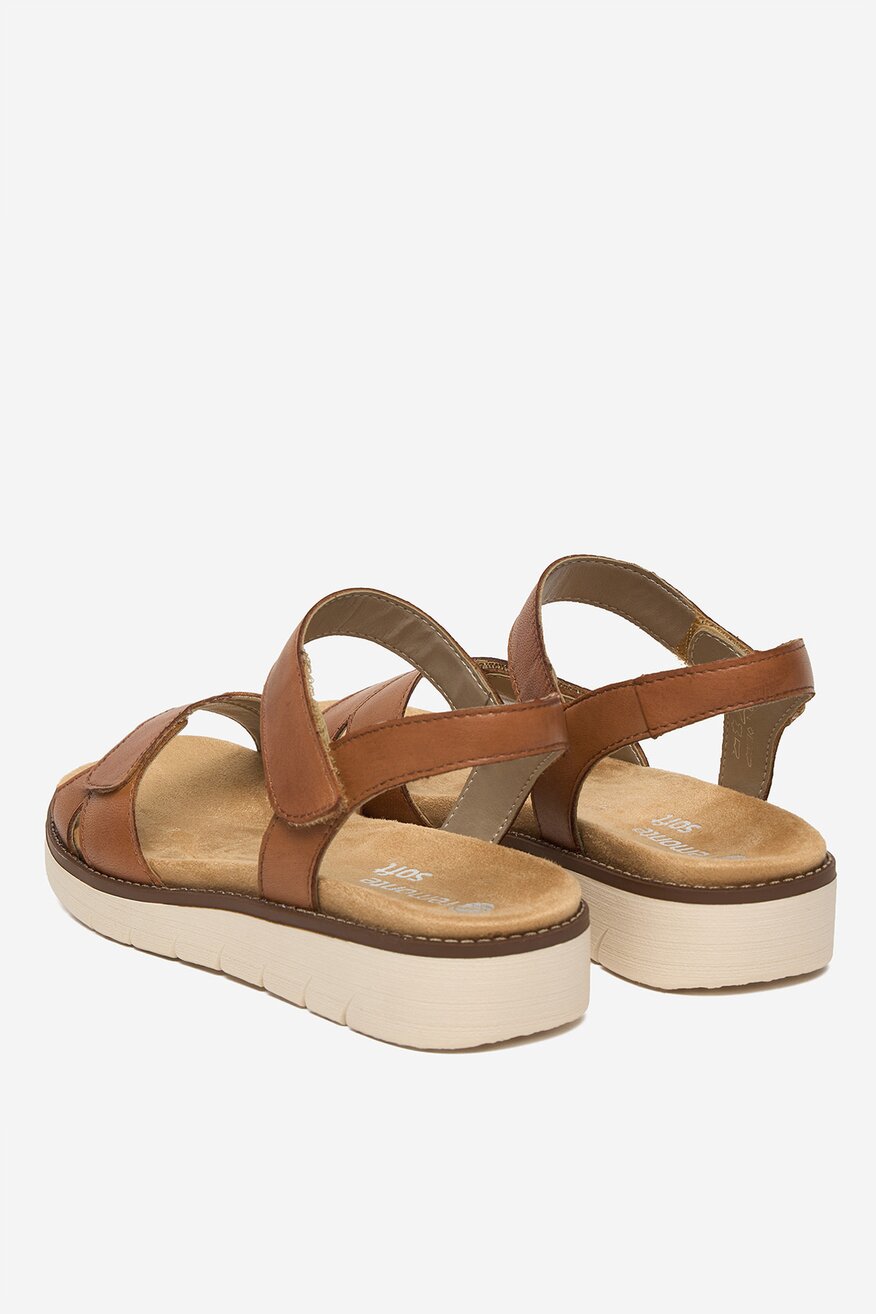 
                Remonte - Sandały skórzane - 5906751789841