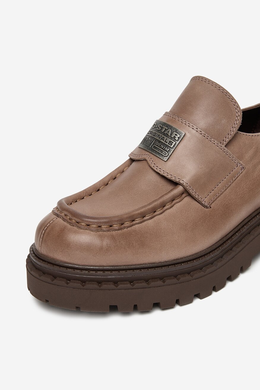 Mocasini G-STAR RAW EO-DOLUNAY-25FW05 GRI - 5906751377796