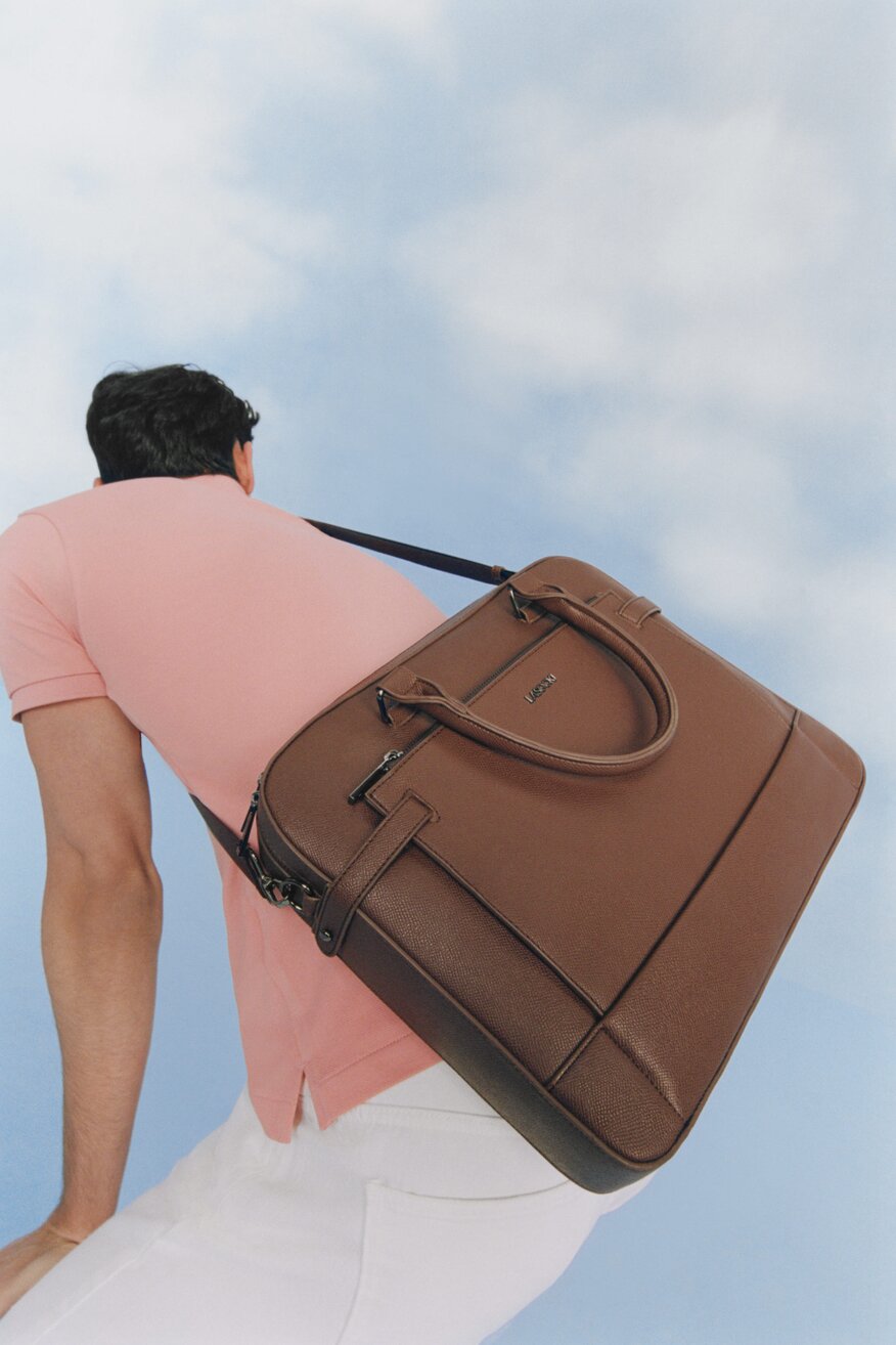 Férfi táska Lasocki BARNA - 5904248213558