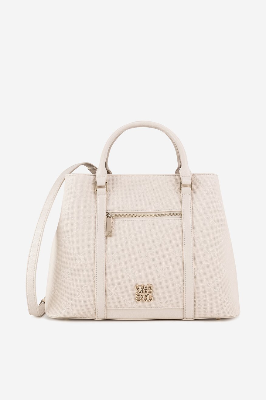 Kézitáska NINE WEST CSONTSZÍNŰ - 5906751030851