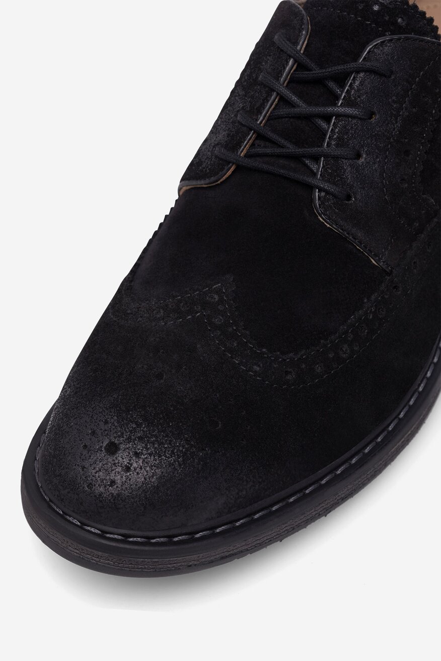 Gino Rossi - Półbuty zamszowe - 5905588553090