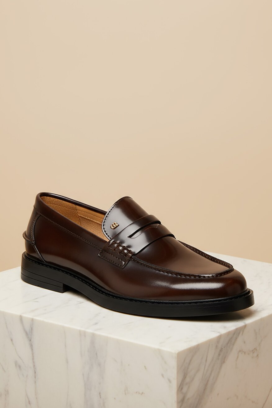 Gino Rossi - Lordsy skórzane - 5906751386699