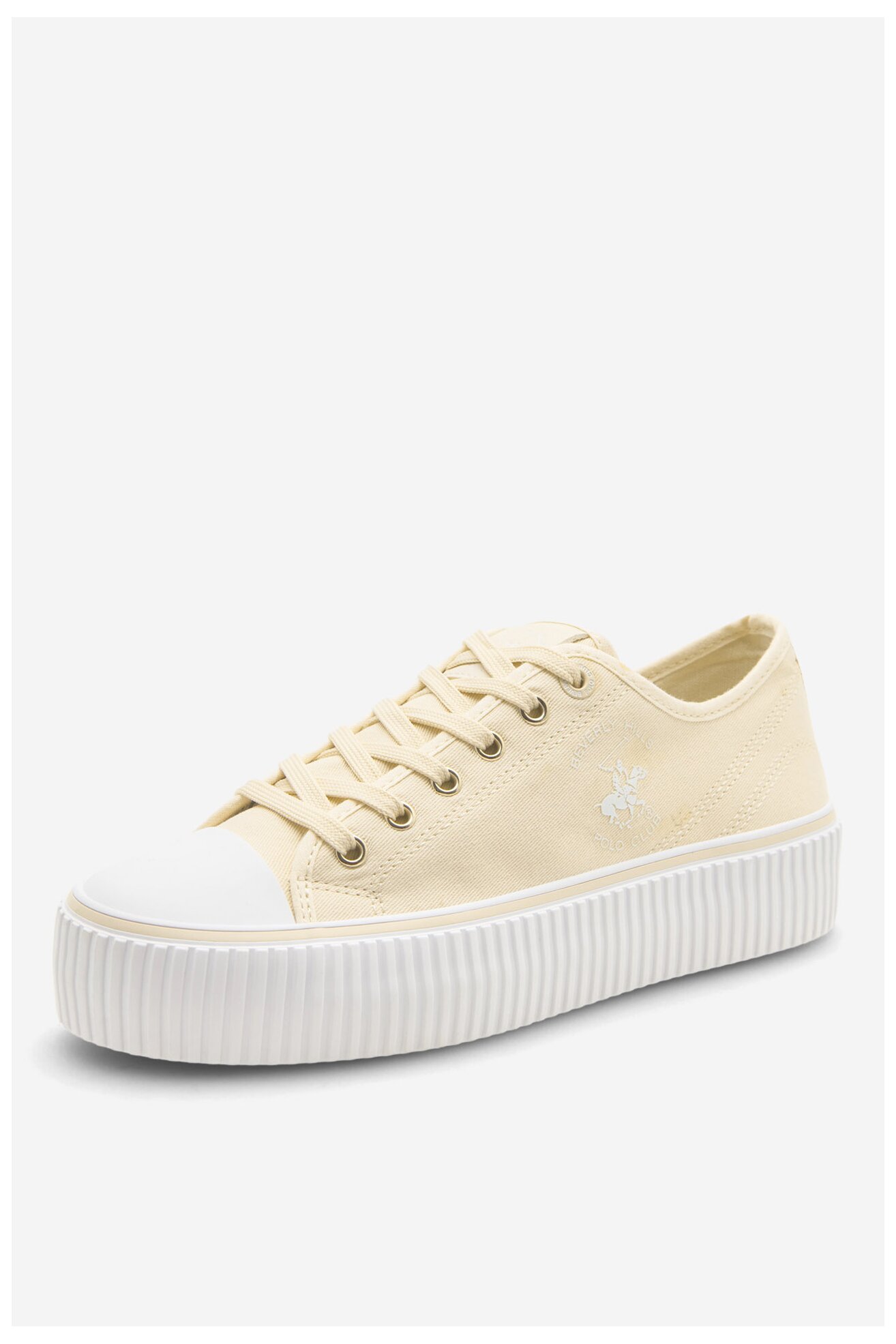 Plátěná obuv Beverly Hills Polo Club W-BHPC027M BÉŽOVÁ