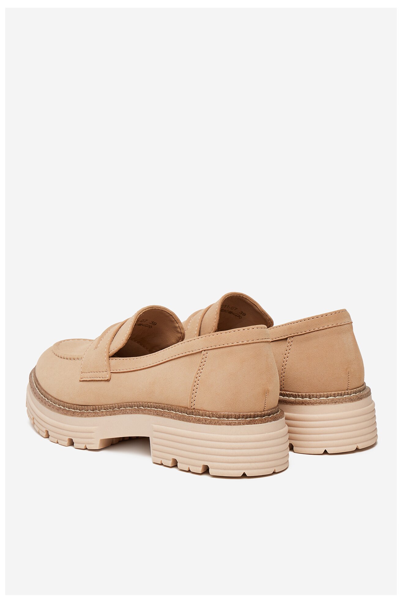 Mokasyn Jenny MOLLIE WS6211-07 Beżowy
