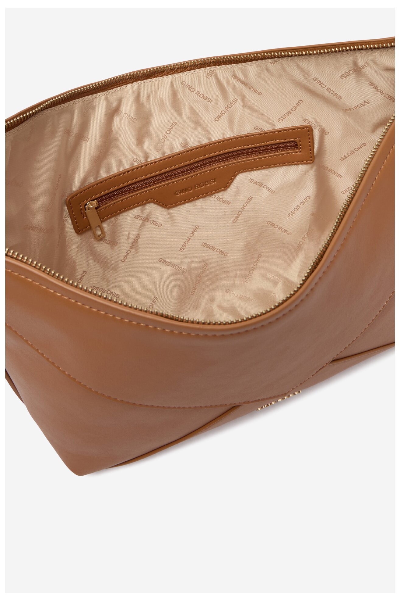 Дамска чанта Gino Rossi C-LDA8558 КАМЕЛ