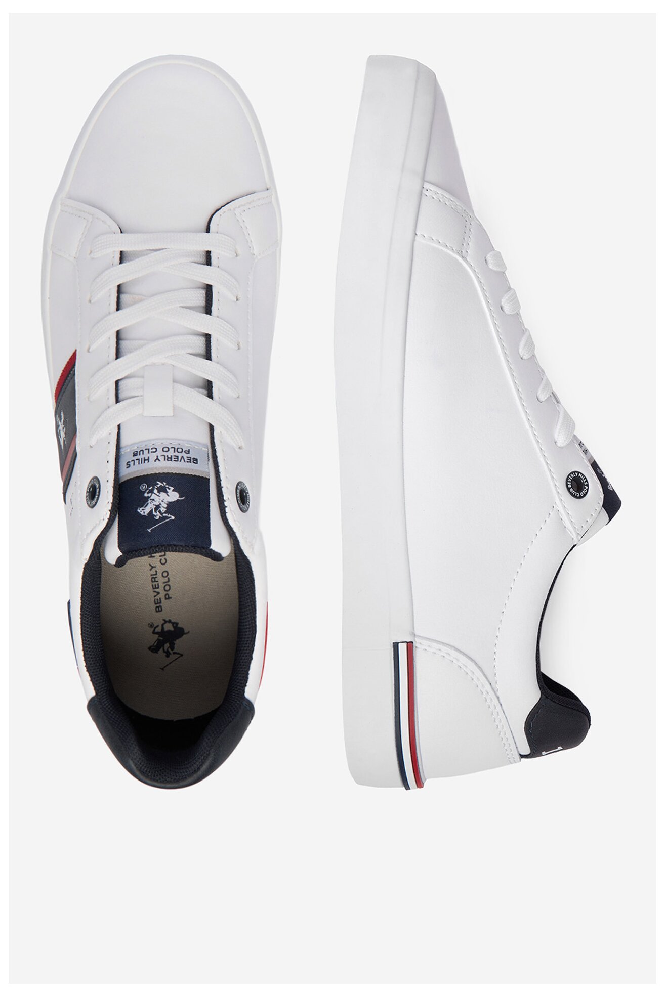 Сникърси Beverly Hills Polo Club CEO-LUSITANO-01 БЯЛ
