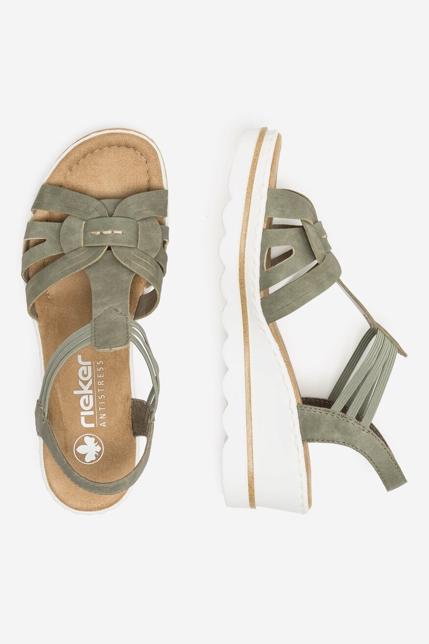 
                Szandál Rieker ZÖLD - 2230056232874