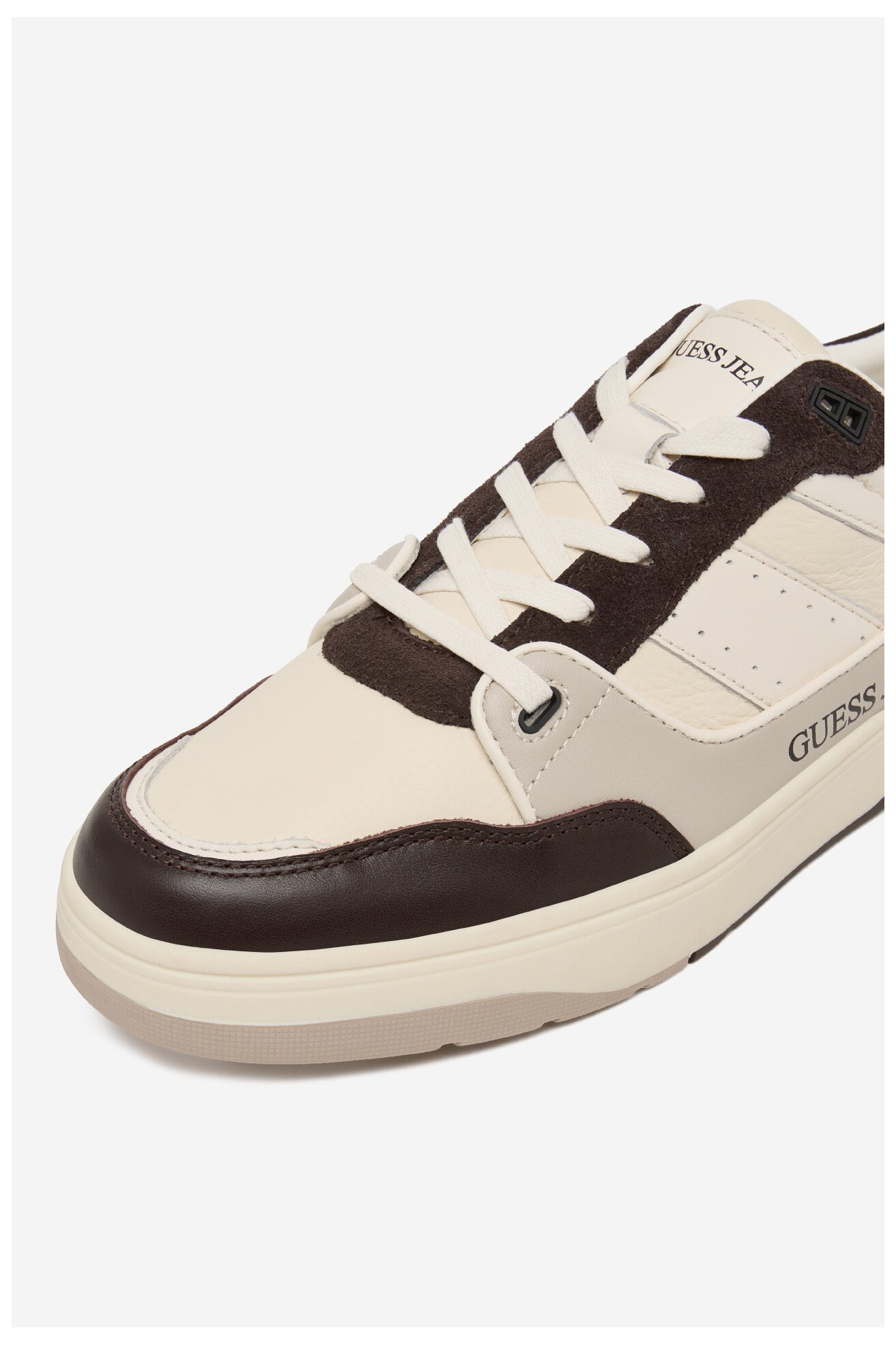 Sneakers GUESS JEANS EO-TEKSAS-01 126AM Kremowy