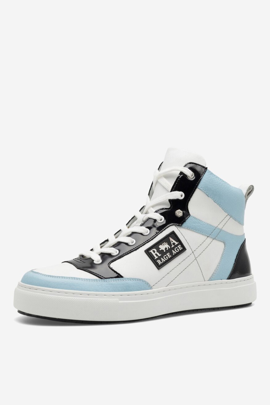 
                RAGE AGE - Sneakersy skórzane - 5904862887920