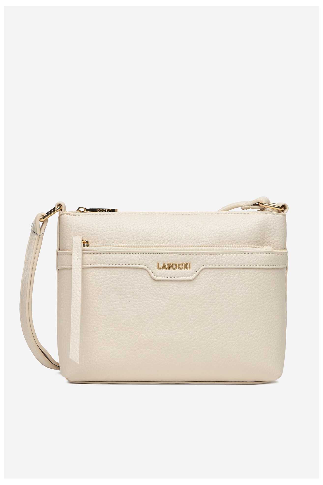 Дамска чанта Lasocki CEO-LSK-M-004-07 СЛОНОВА КОСТ