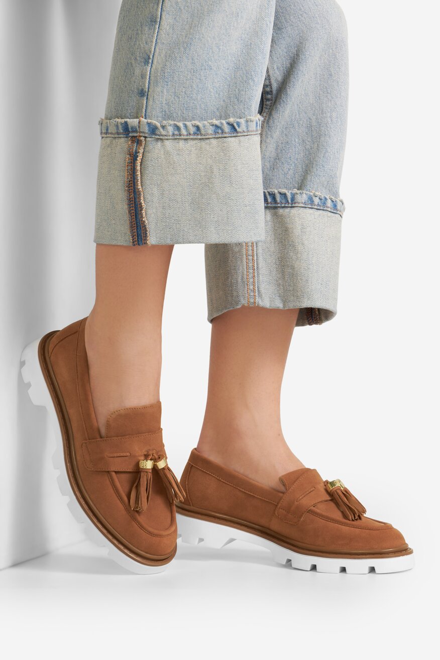 Gino Rossi - Loafersy zamszowe - 5903698599755