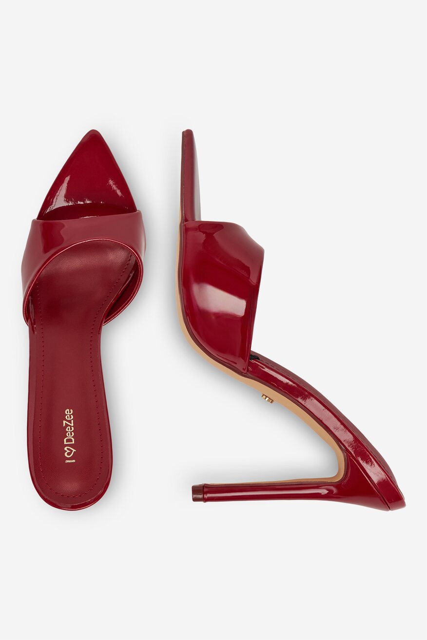 
                DeeZee - Klapki na obcasie - 5906751094648