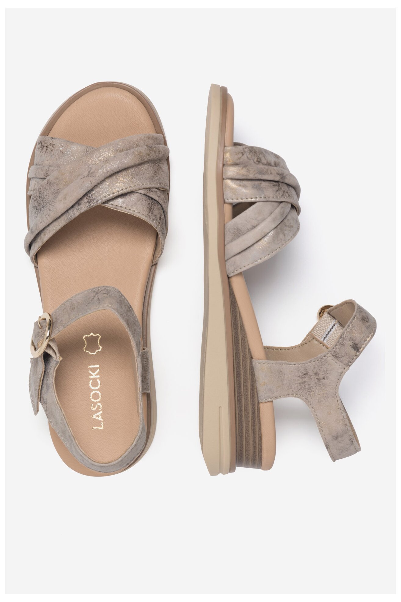 Sandały Lasocki WB-MARLENA-06 Beżowy