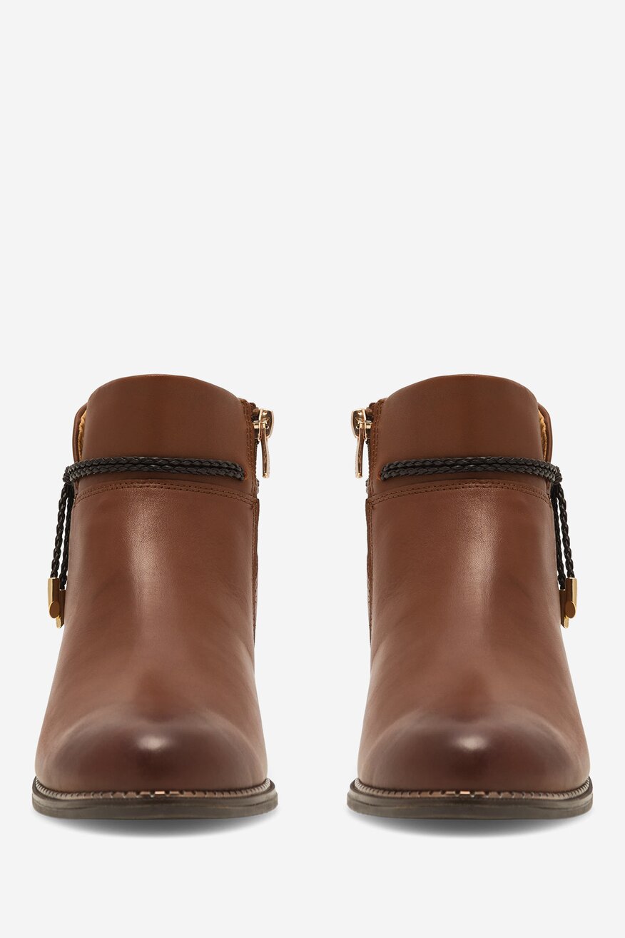 
                Lasocki - Botki skórzane - 5905588169727