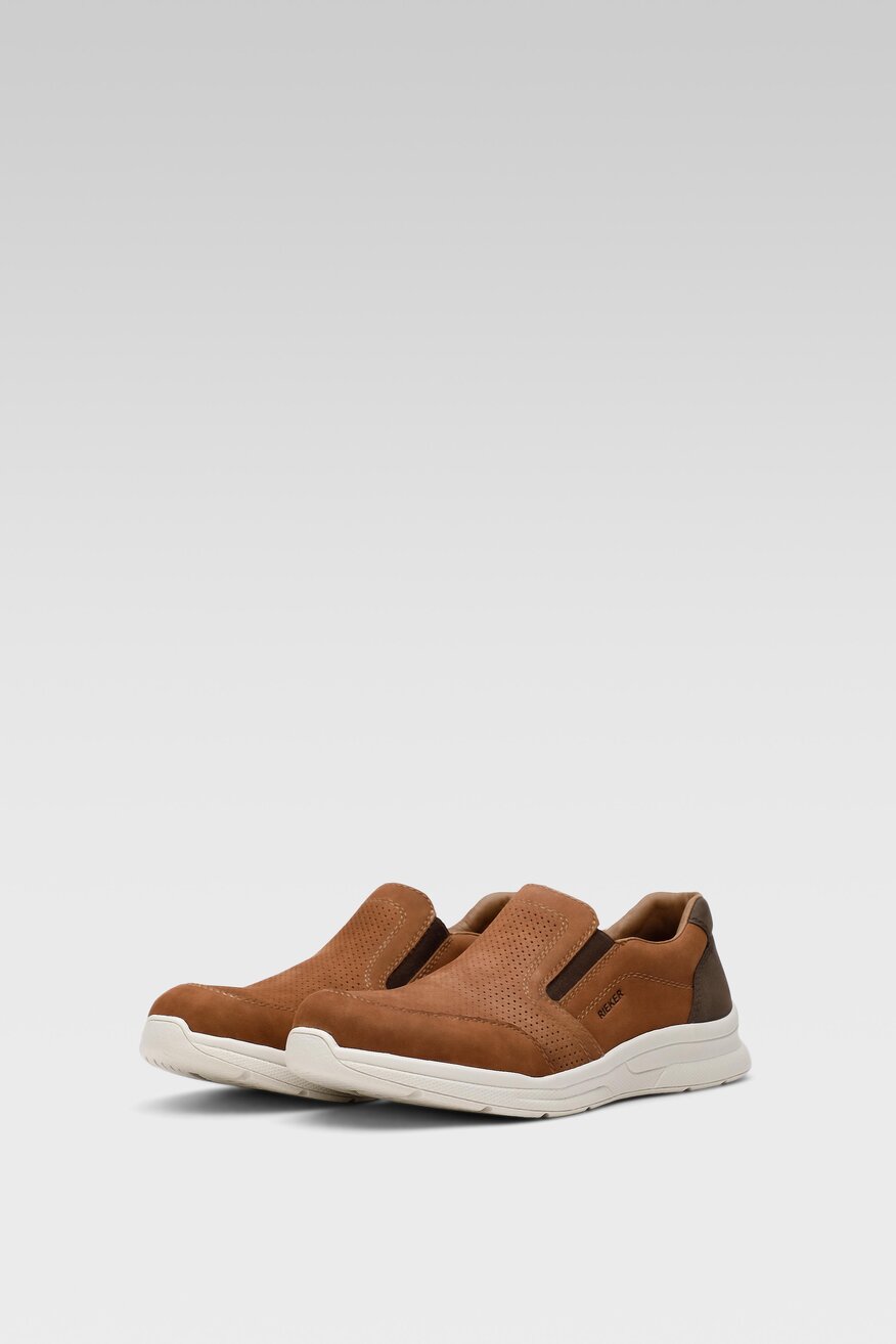 Polobotka Rieker HNĚDÁ - 5904862473758