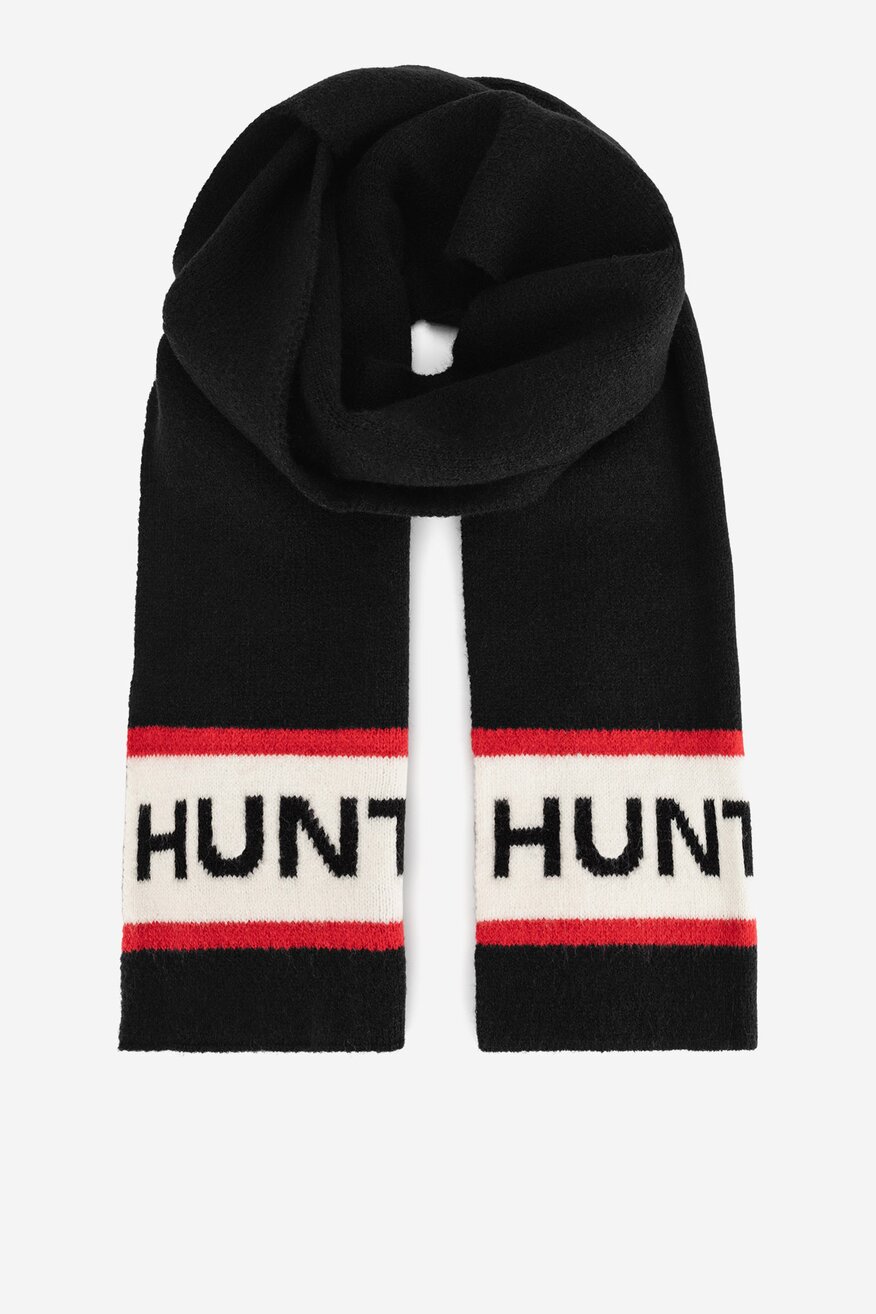 eșarfă unisex HUNTER NEGRU - 5903419774775