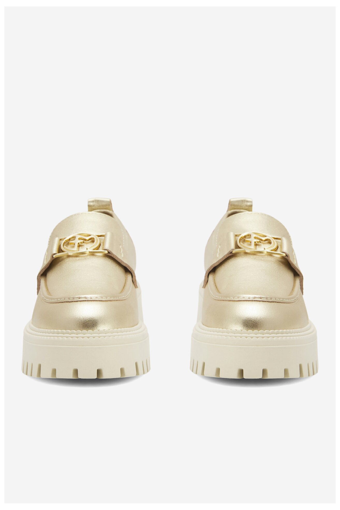 Мокасини EVA MINGE SARAH-8049 ЗОЛОТИЙ