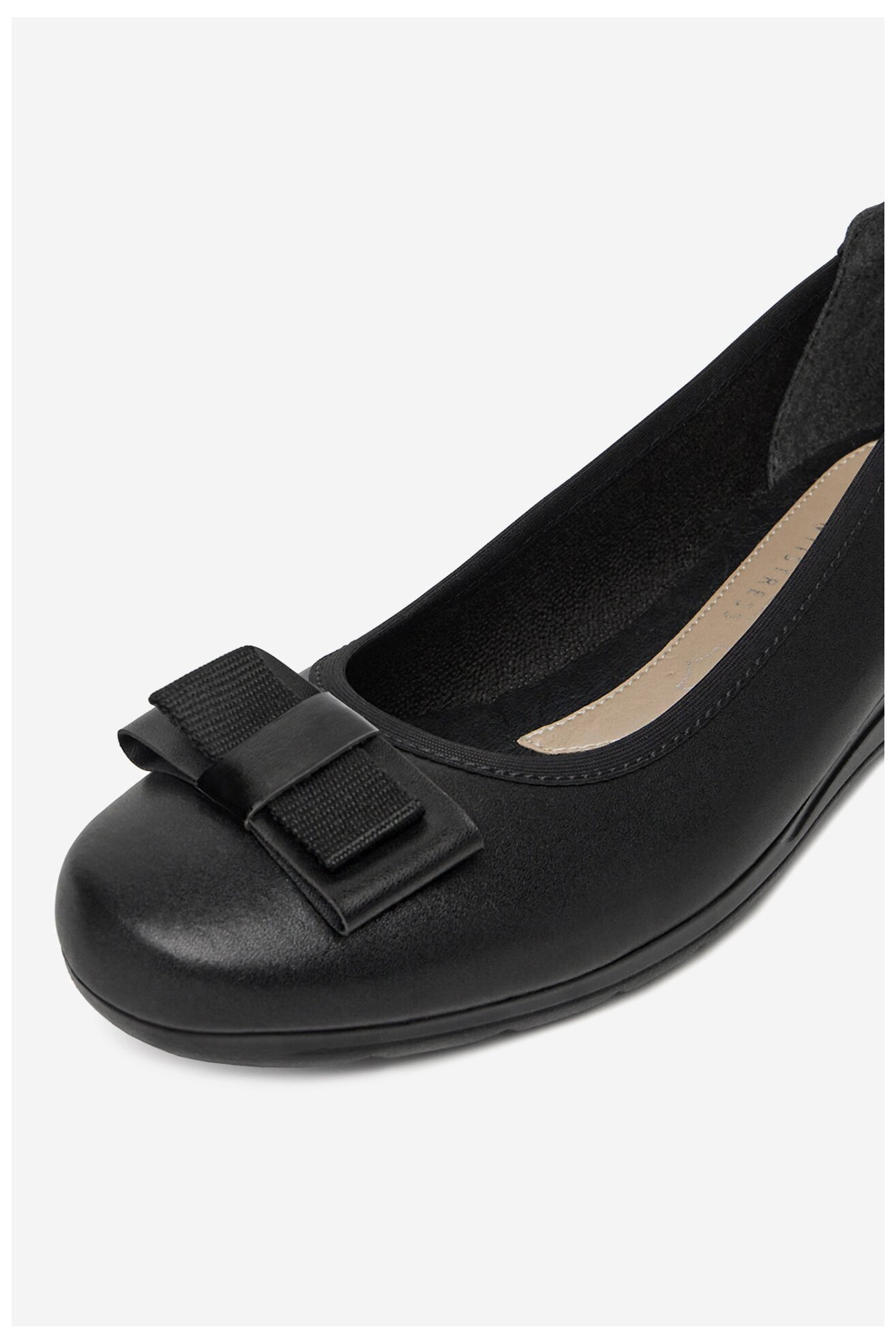 Baleriny Rieker L9366-00 Czarny