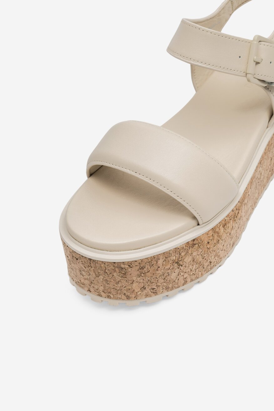 Lasocki - Sandały skórzane - 5904862844992