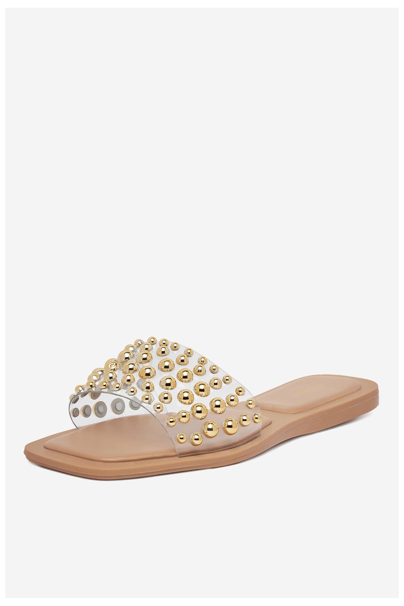 Klapki DeeZee E2659-1 Beżowy