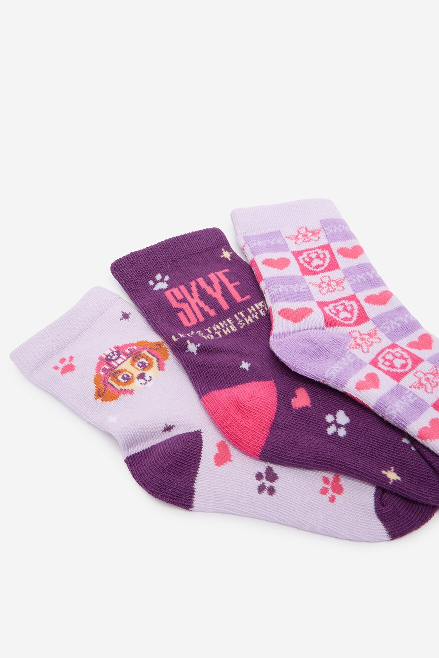 Paw Patrol - Skarpetki długie 3-pak - 5906751920855