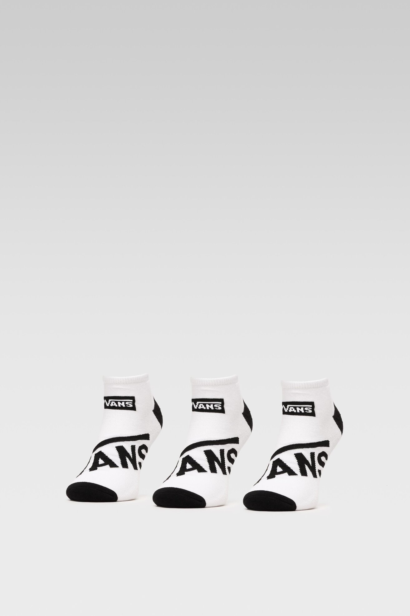 Skarpetki Vans NO SHOW-B VN000TLUPRR1 42-47 (PACK=3PARY) Biały