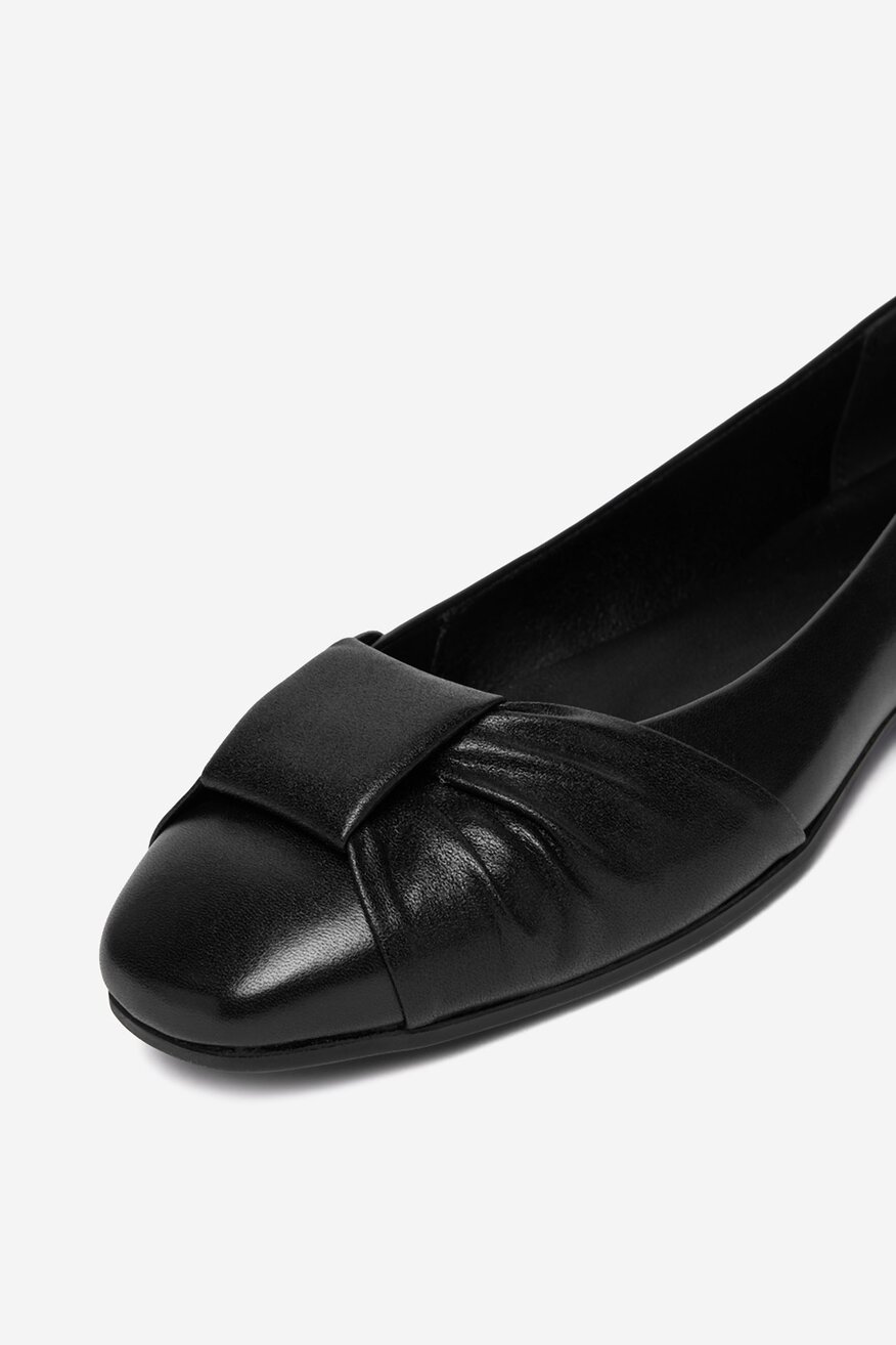 Lasocki - Baleriny skórzane - 5906751600047