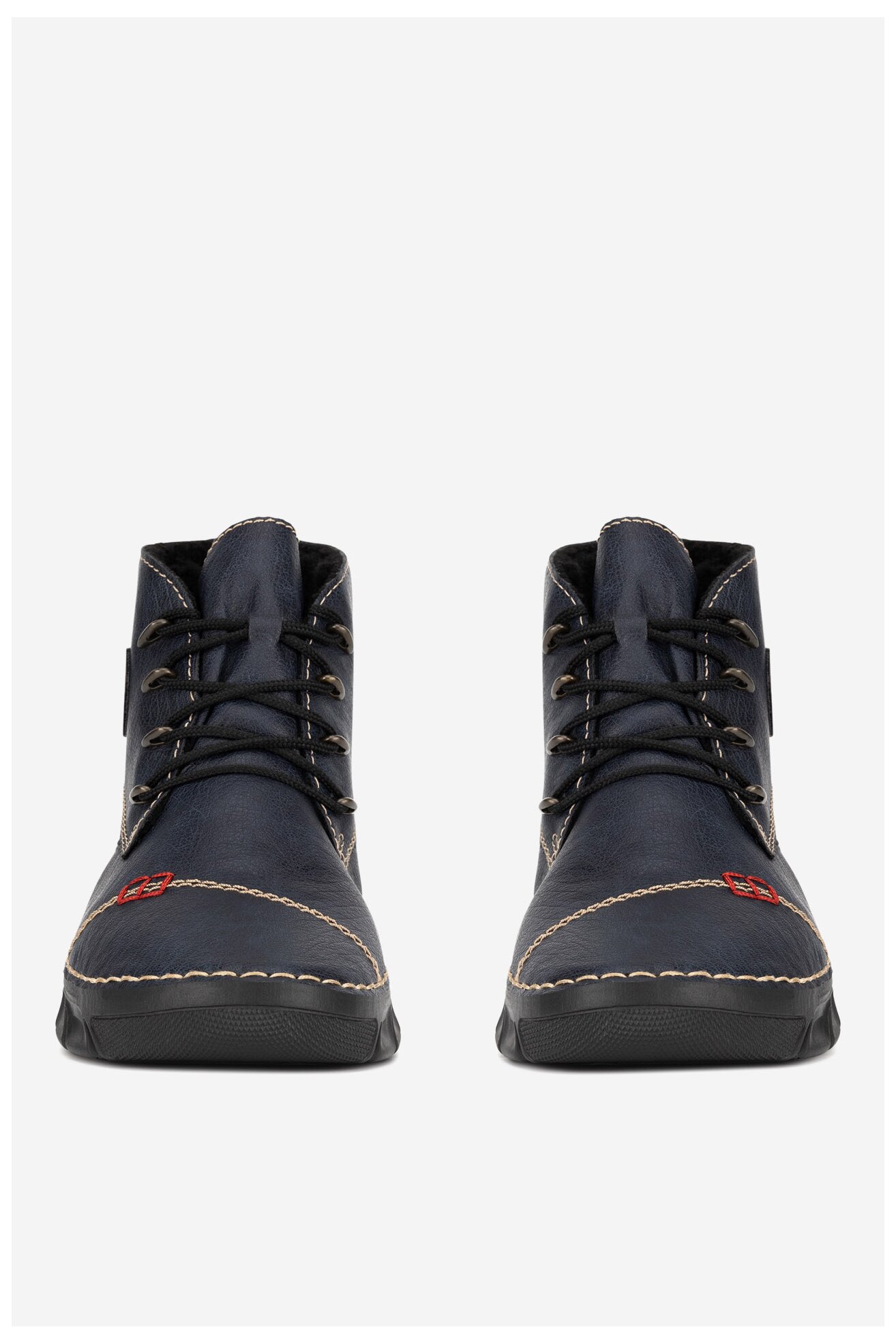 Trzewiki Rieker 55002-14 Niebieski