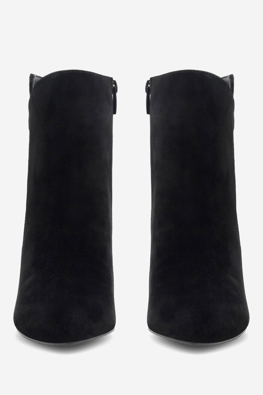 Sergio Bardi - Botki skórzane na szpilce - 5905588119807