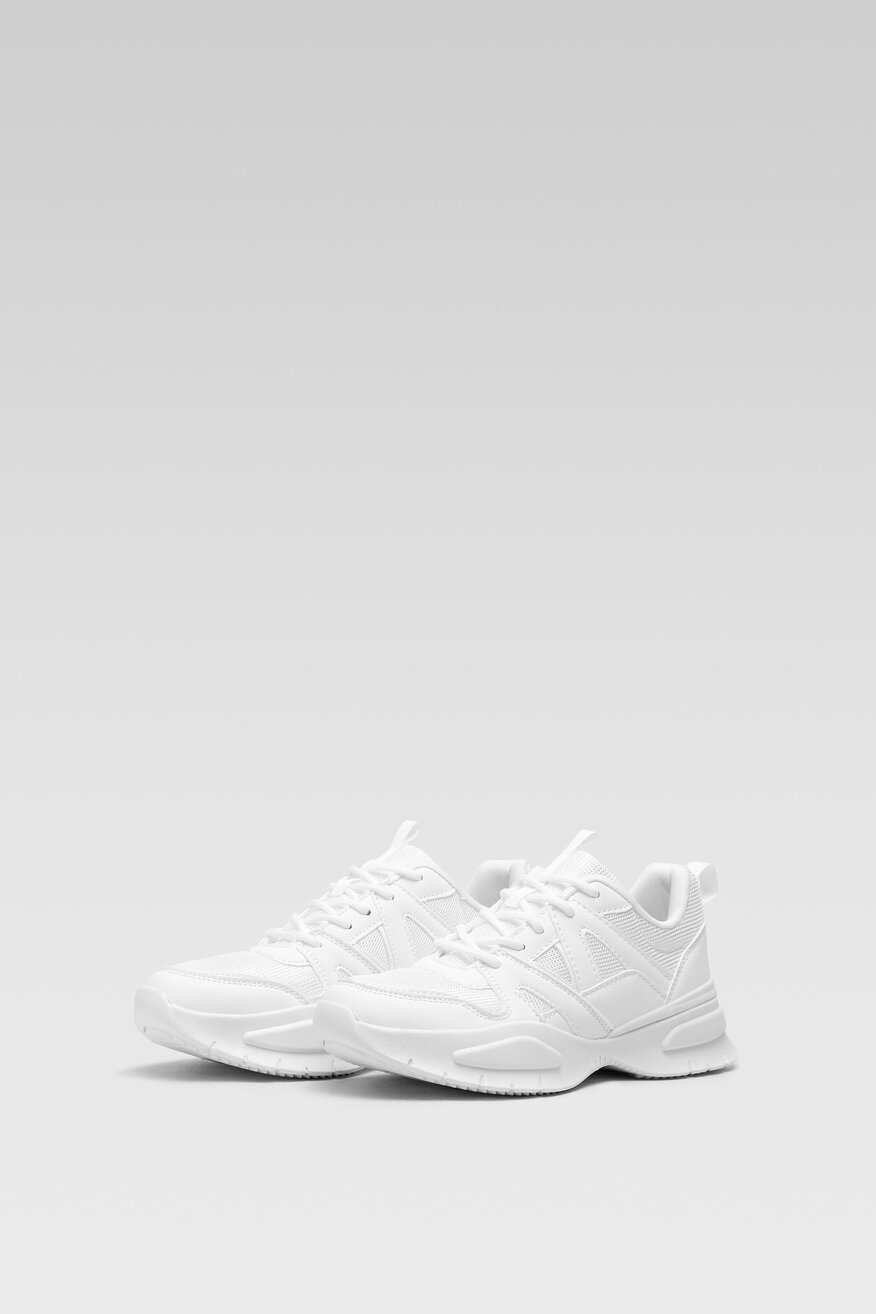 
                Jenny Fairy - Sneakersy pastelowe białe - 5904248359157